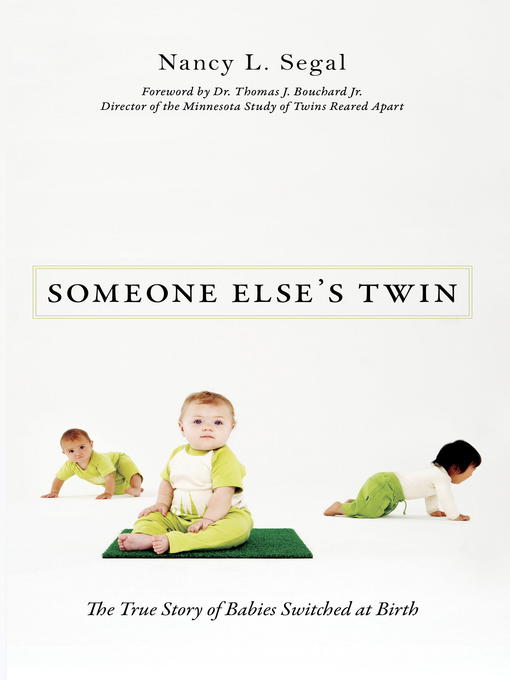 Title details for Someone Else's Twin by Nancy L. Segal - Available